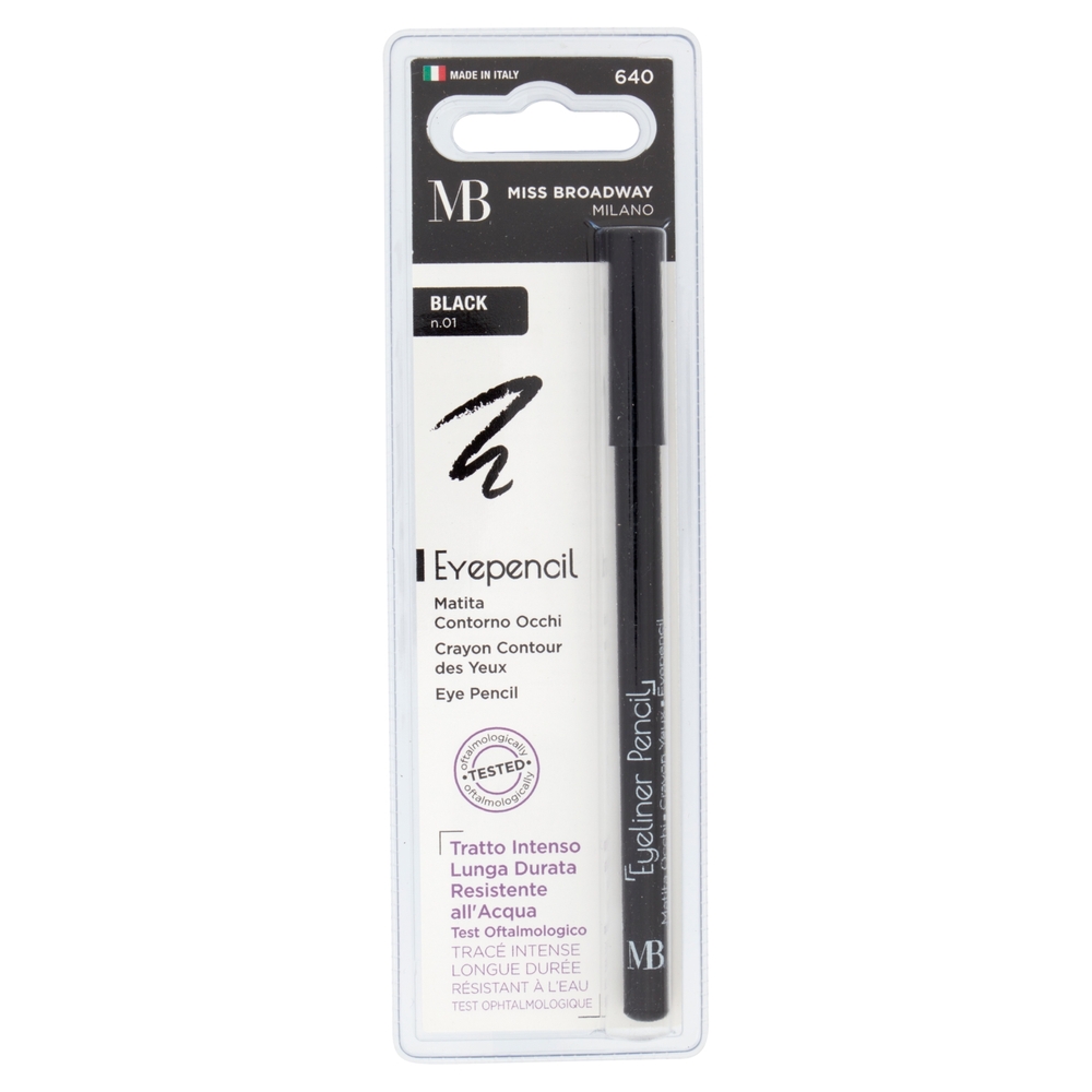 Miss Broadway Eyepencil Matita Contorno Occhi Black n.01